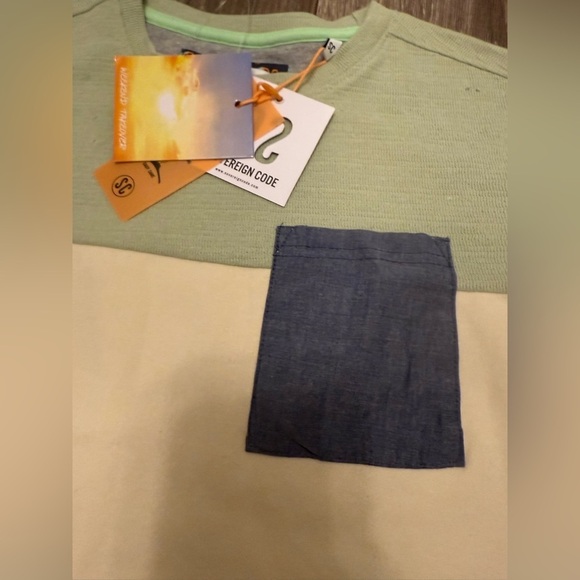 Sovereign Code Boys Color Block T Shirt Beige Size 10/12 NWT - Picture 3 of 6